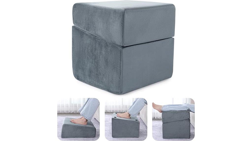 adjustable under desk footrest