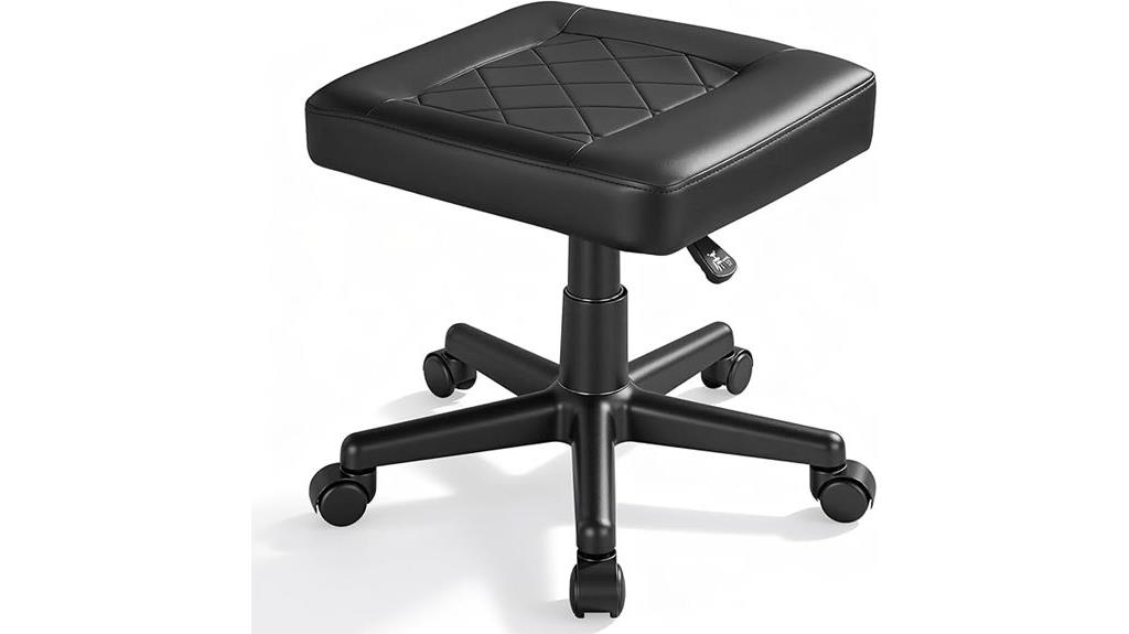 adjustable wheeled footrest solution