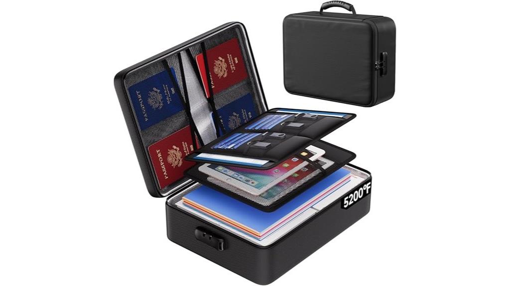 fireproof document storage solution