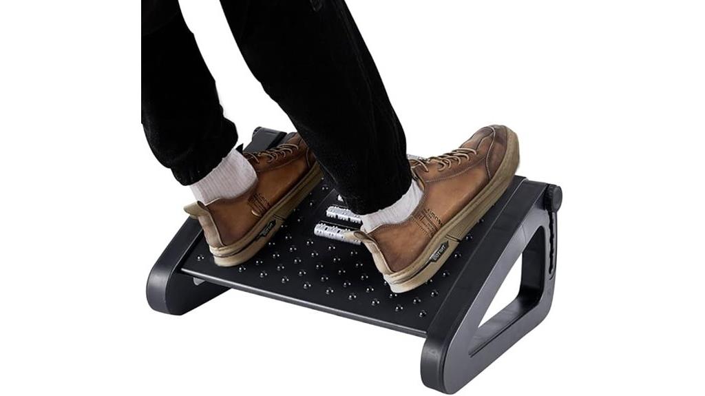 massage roller foot rest
