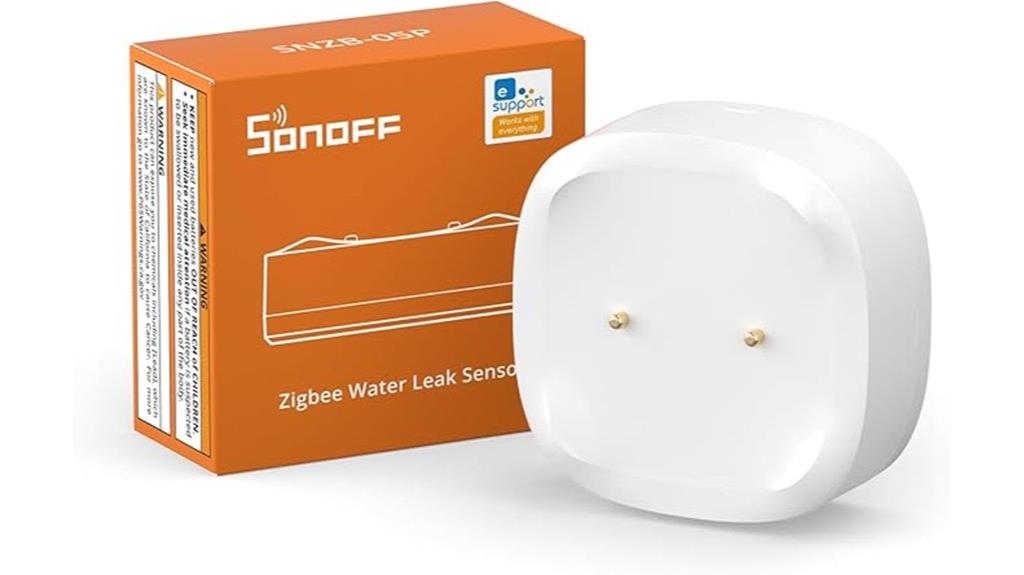 zigbee water leak detector