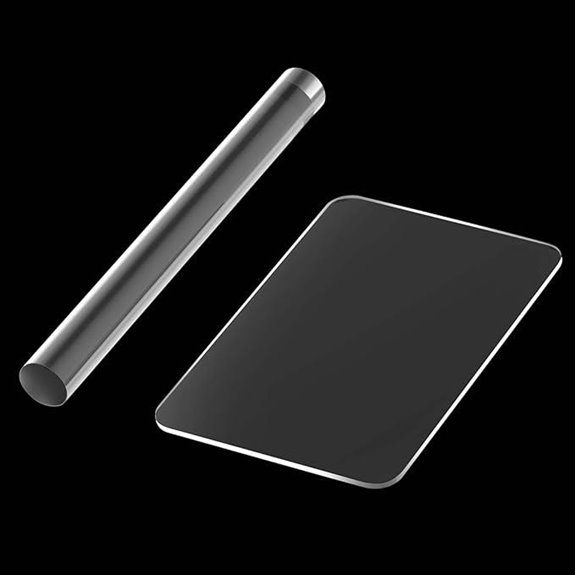 Acrylic Clay Roller & Clear Board Set