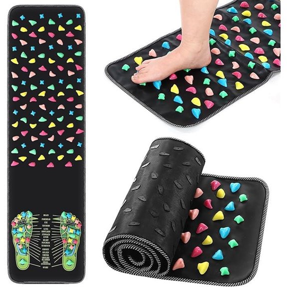 TrelaCo Foot Massage Mat for Acupressure 13.78