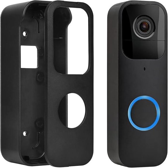 Adhesive Door Mount for Blink Video Doorbell (Black)