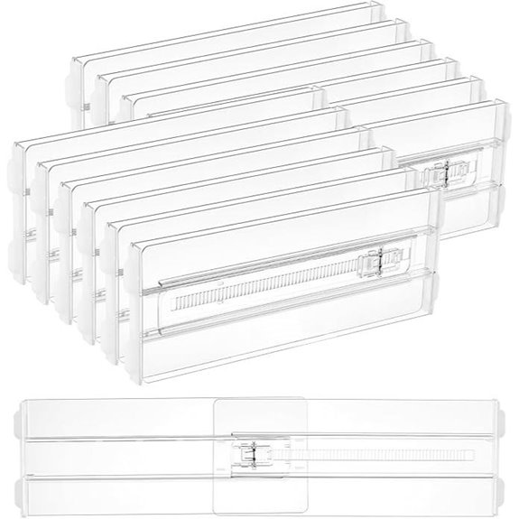 Vtopmart Adjustable Drawer Dividers for Clothes