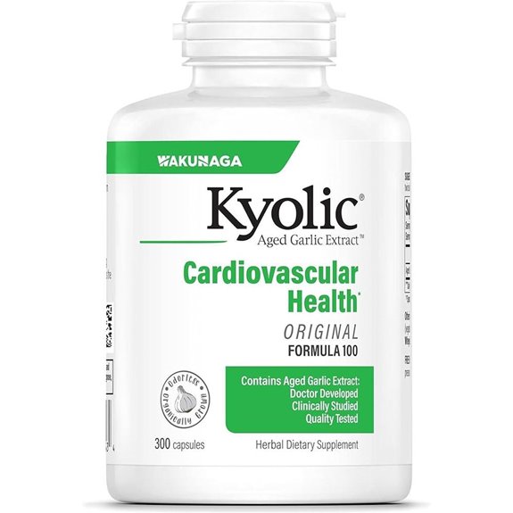 Kyolic Aged Garlic Extract Formula 100 (300 capsules)