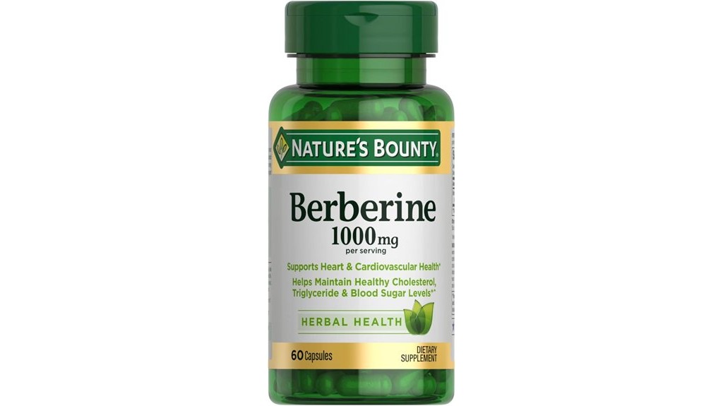 berberine capsules 1000mg 60