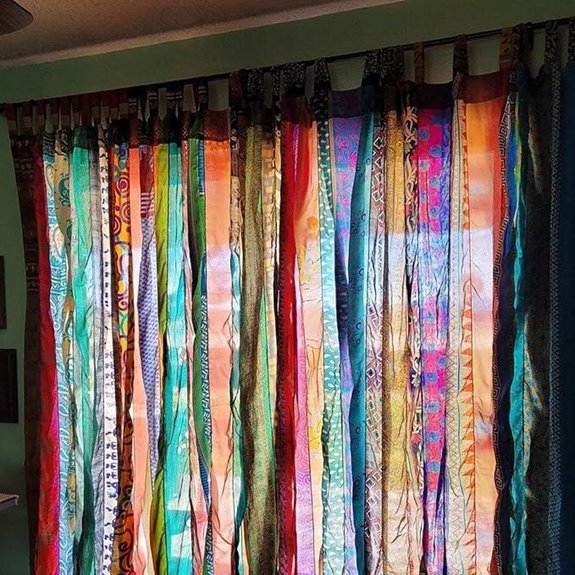 Boho Light-Filtering Curtains Set of 2 Panels