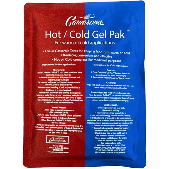 Camerons XL Gel Pack for Cooling and Heating