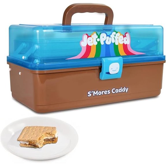 Nostalgia S’mores Caddy for Camping & Bonfires