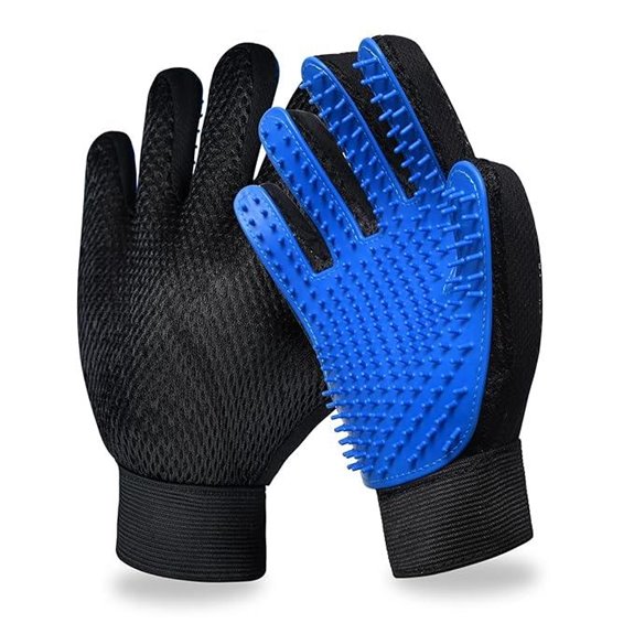 GJEASE Cat Grooming Glove: Hair Removal Tool