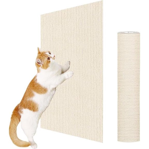 Cat Wall Scratcher Mat with Nano Tape - Corner Protector