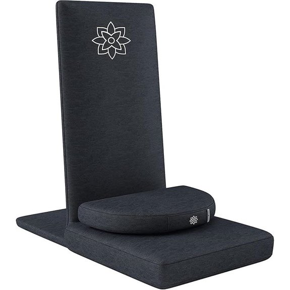 Mindful Modern Folding Pro Meditation Chair with Cushion