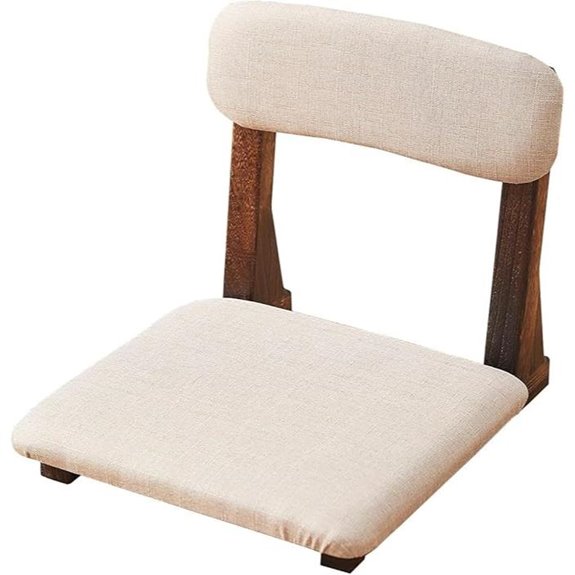 Meditation Floor Chair with Back Support
