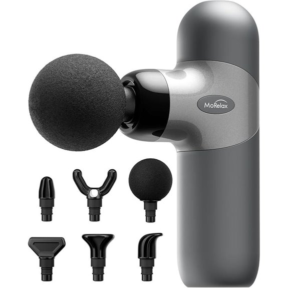 Morelax Mini Massage Gun – Compact Percussion Massager