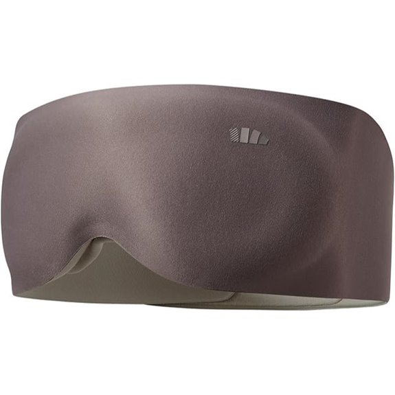 BENEUNDER 3D Contoured Weighted Sleep Mask for Travel