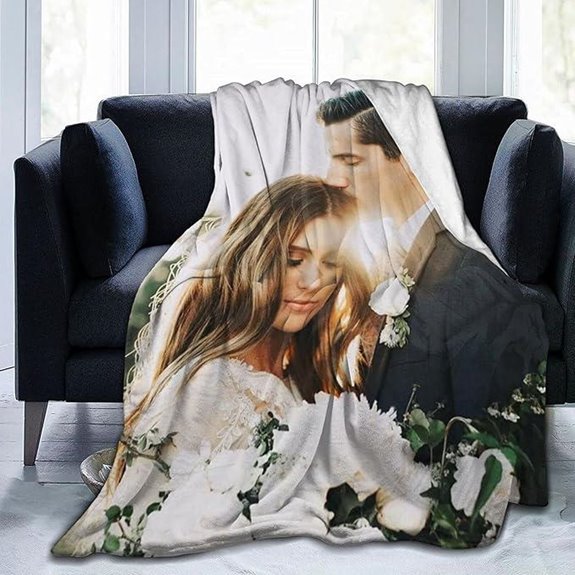 Photo-Text Custom Blanket 40x50 Gift