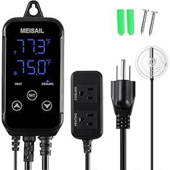 Digital Temperature Controller for Heating/Cooling Outlets S10B-B