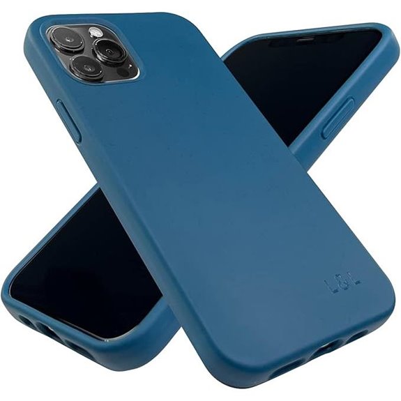 Biodegradable iPhone 14 Case — Plant-Based Eco-Friendly blue