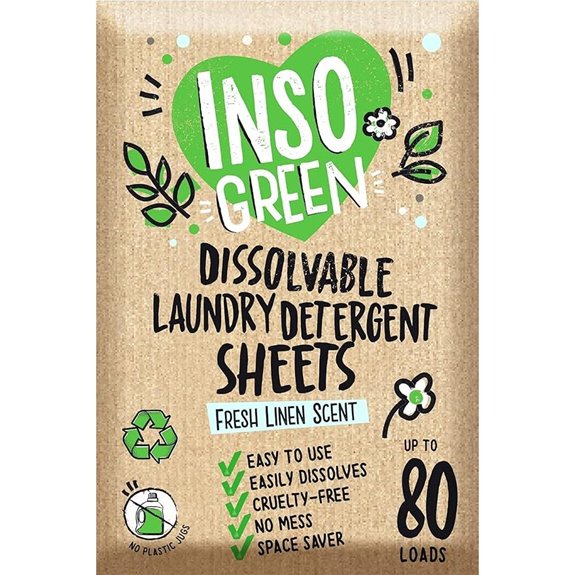 Eco Laundry Detergent Sheets – 80 Loads