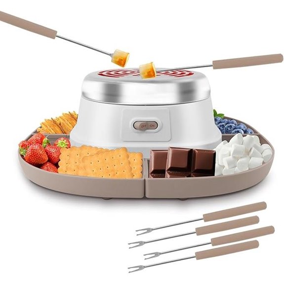 Smores Maker: Tabletop Indoor Flameless Marshmallow Roaster