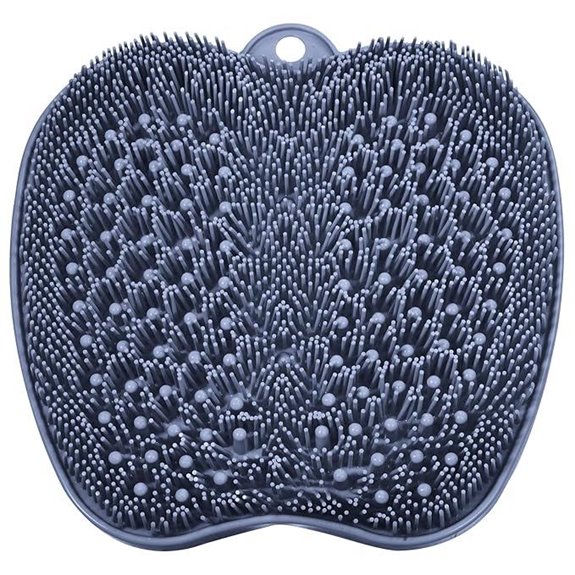 BESKAR Non-Slip Foot Scrubber Mat with Brush