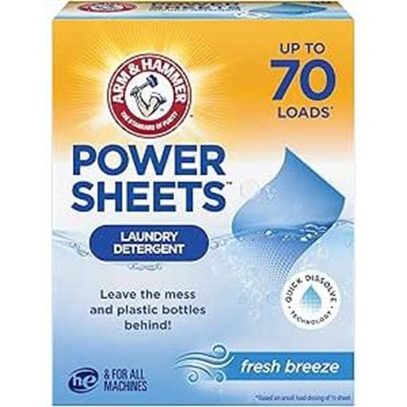 ARM & HAMMER Power Sheets Detergent Fresh Breeze (35)