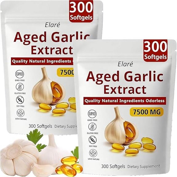 Aged Garlic Extract 7500mg – Immune & Heart Support