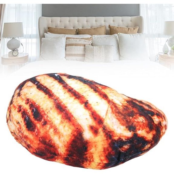 Zerodis 3D Food Plush Pillows—Grilled Pork Chop