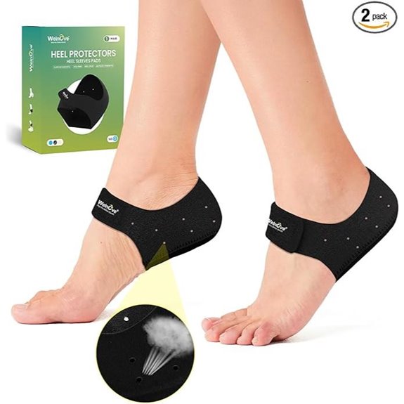Welnove Heel Protector Cups for Pain Relief (Unisex)