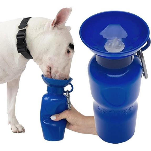 Springer by Springland Dog Water Bottle - 22oz Indigo