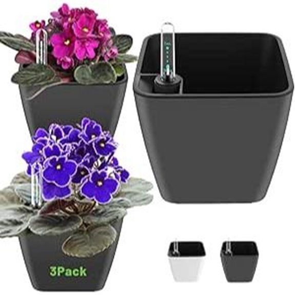 Self Watering Planters for Indoor Plants (5