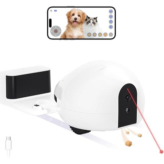 interactive cat camera toy