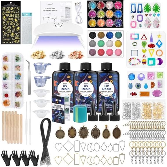 KISREL UV Resin Jewelry Making Kit