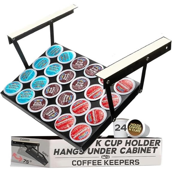 Swing Down Under K Cup Holder for 24 Pods