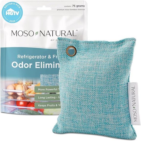 Moso Odor Eliminator for Refrigerator and Freezer