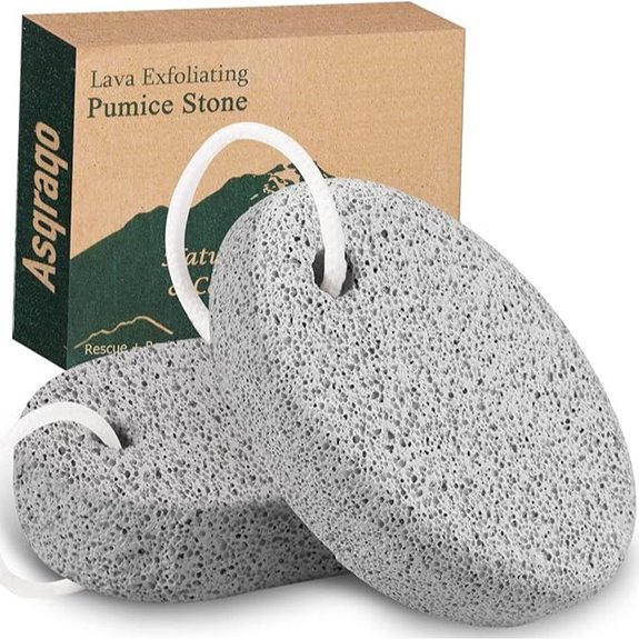 2PCS Natural Pumice Stone for Feet and Hands