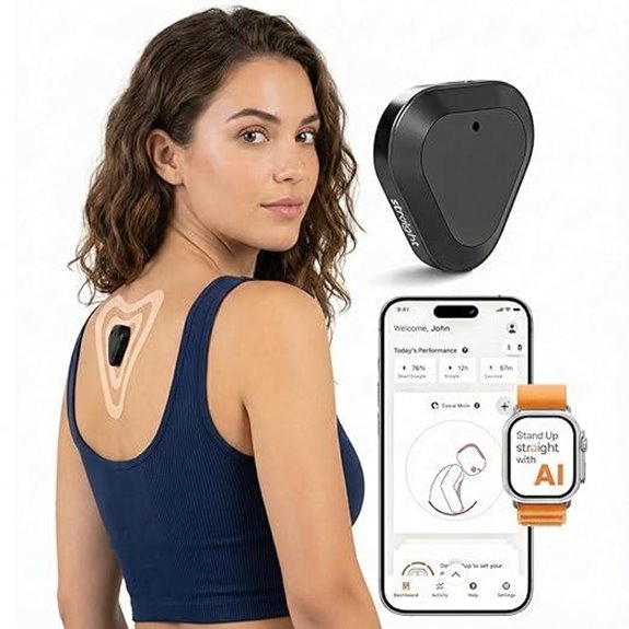 AI Posture Corrector Trainer with Necklace Included