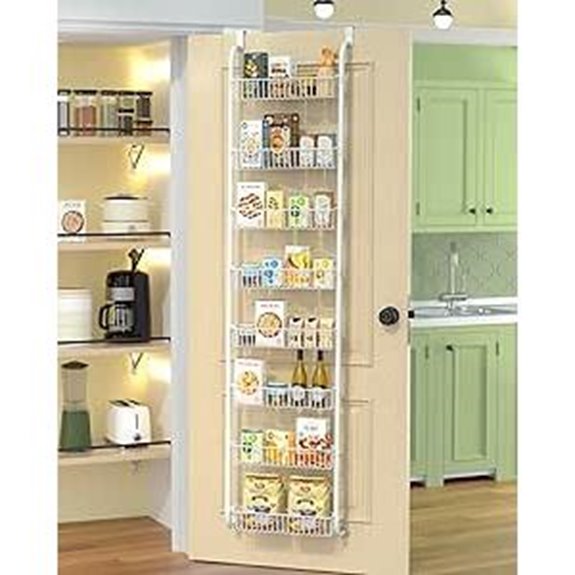 TIMEBAL 8-Tier Over-the-Door Pantry Organizer with Baskets