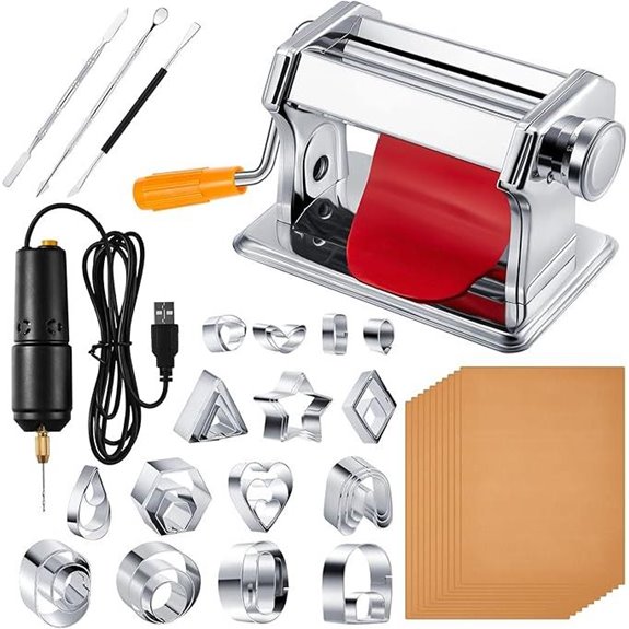 Amylove 51 Pcs Polymer Clay Kit with Drill Set