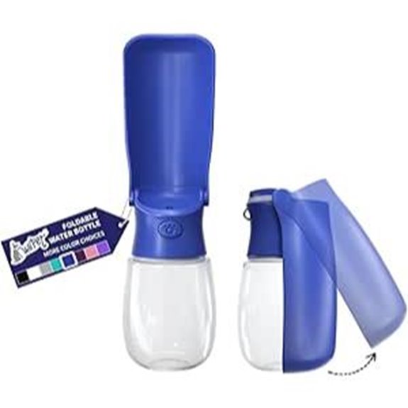 WePet Foldable Dog Water Bottle 12oz BPA Free