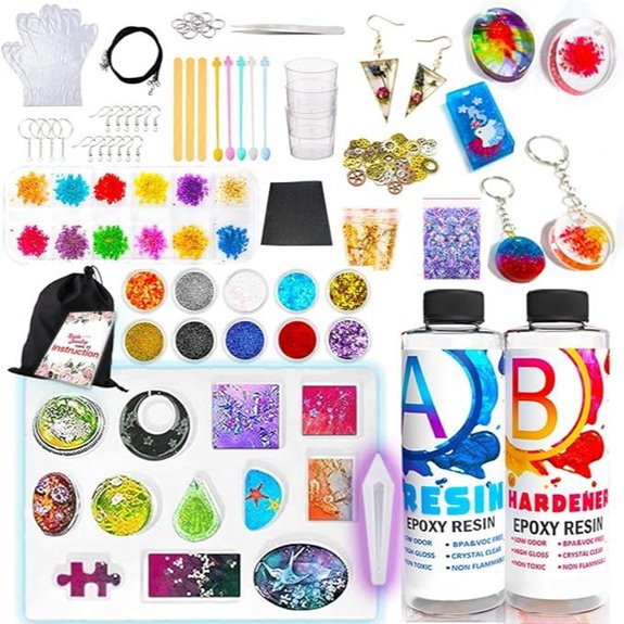 Goody King Resin Jewelry Starter Kit with Molds
