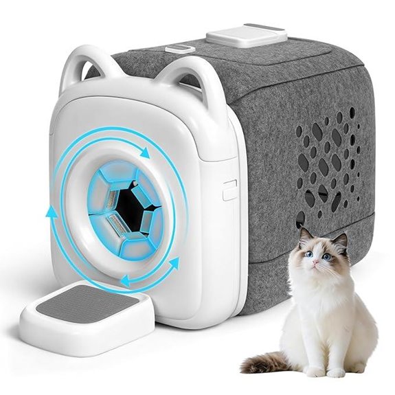 self grooming cat device