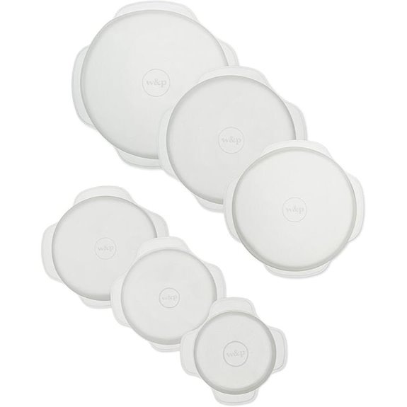 W&P Reusable Silicone Stretch Lids (Set of 6)