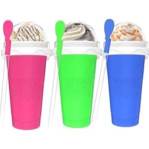 3PCS Slushie Maker Cups for Frozen Drinks