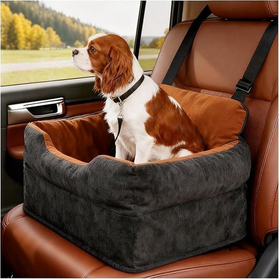 Avont Dog Car Booster Seat for Small Dogs