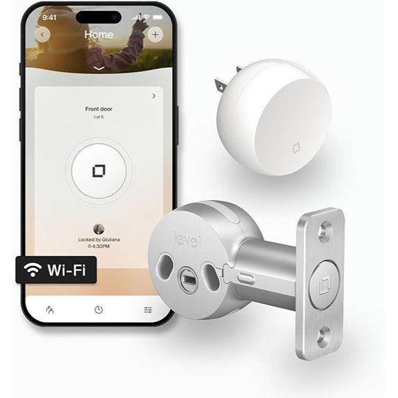 Level Bolt Wi-Fi Smart Deadbolt with App Control