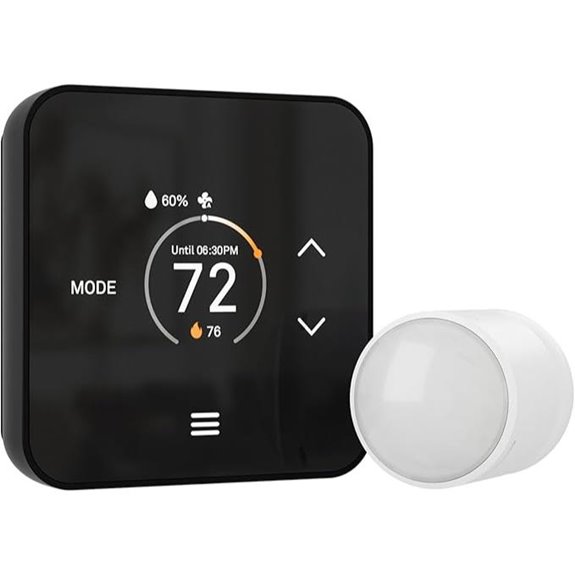 Lux TQX Smart Thermostat with Matter & Sensor Works with Home