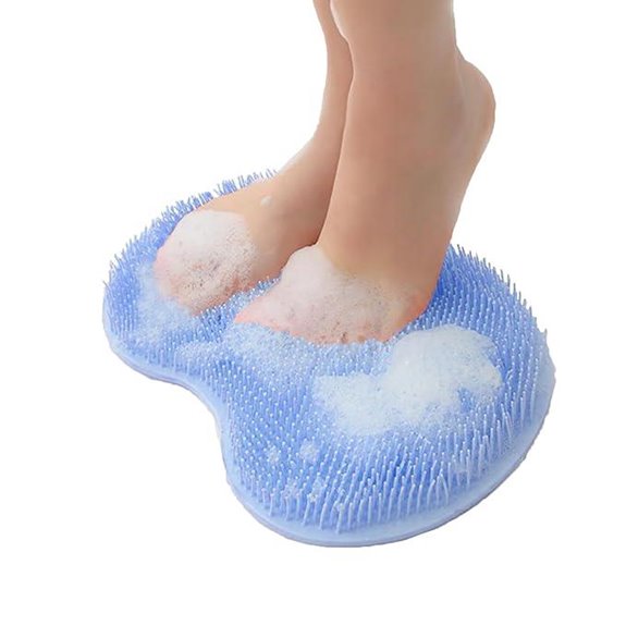 Shower Foot Scrubber Mat with Suction Cups