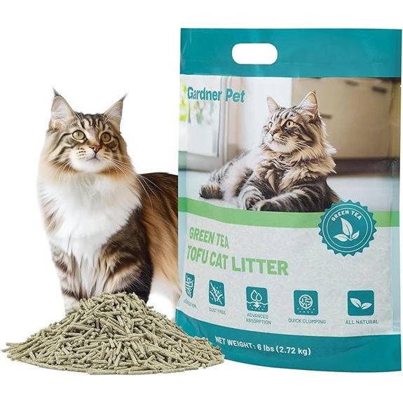 Gardner Pet Tofu Cat Litter with Green Tea